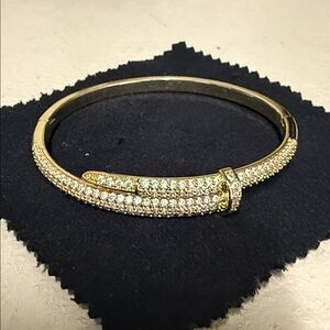 Elegant Gold Nail Bracelets